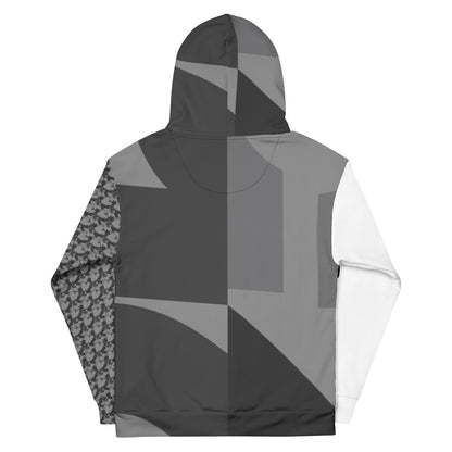 USA CREATES 250 Icon Hoodie Neutral, back view with tonal 250 artwork
