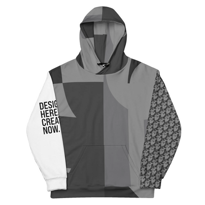 USA CREATES 250 Icon Hoodie Neutral, front view with full-surface tonal 250 artwork