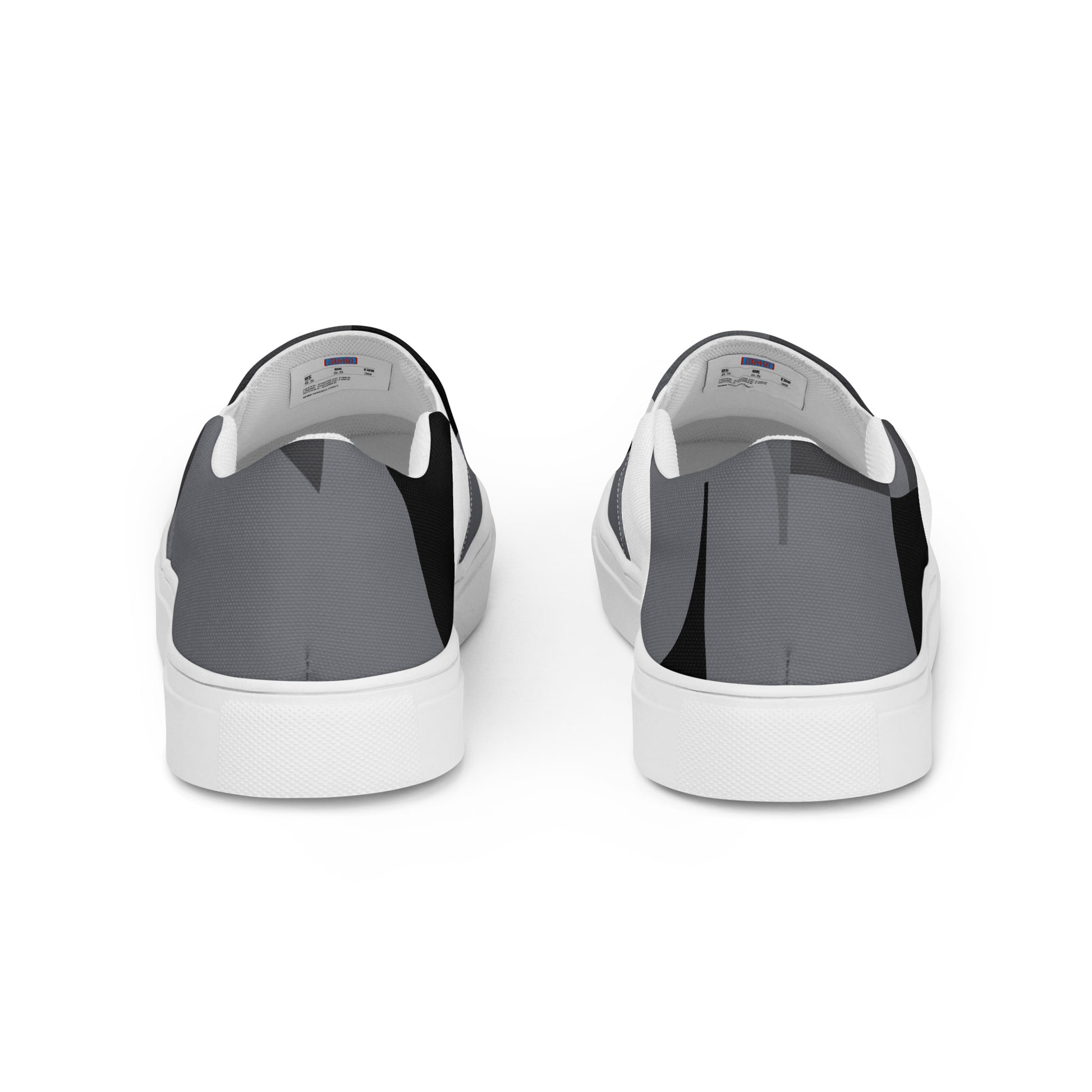 USA CREATES 250 Icon Men's Slip-On Neutral, white sole back view