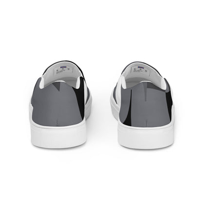 USA CREATES 250 Icon Men's Slip-On Neutral, white sole back view