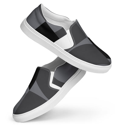 USA CREATES 250 Icon Men's Slip-On Neutral, white sole side view