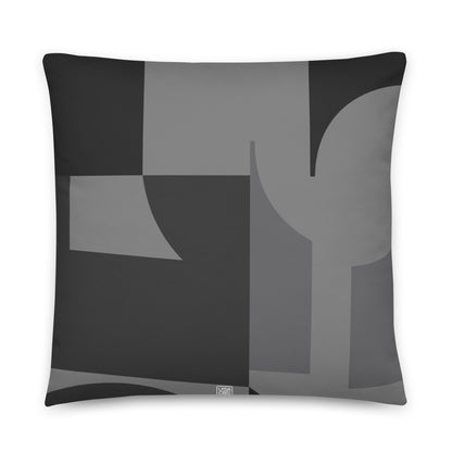 USA CREATES 250 Icon Pillow Neutral, 22x22 back view