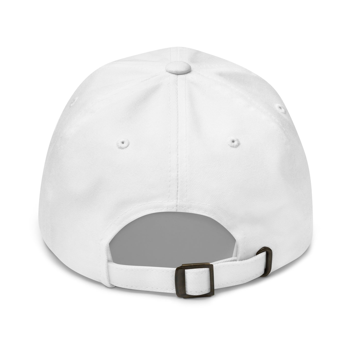 USA CREATES Signature Blue Base Cap, white back view