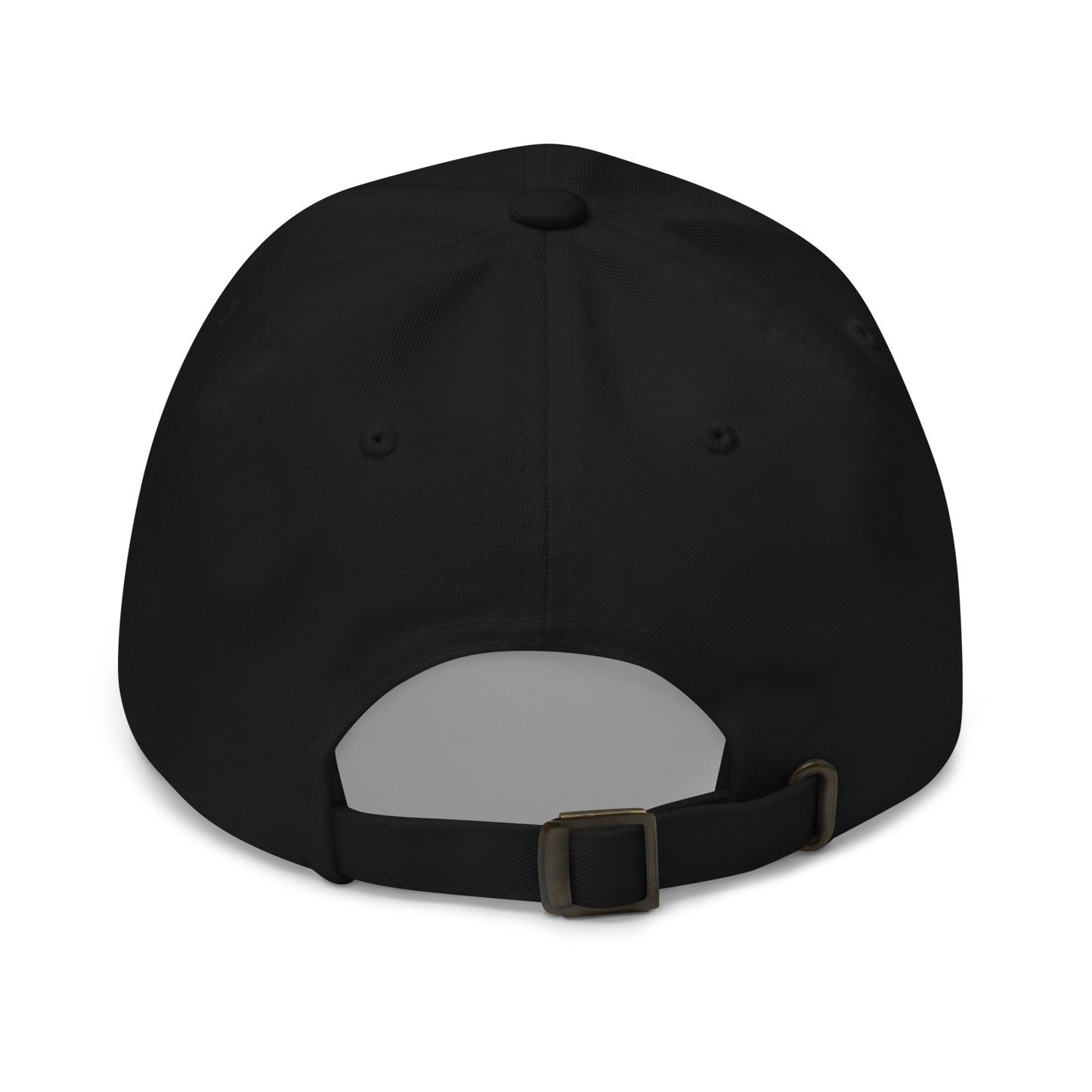 USA CREATES Signature Red Base Cap, black back view